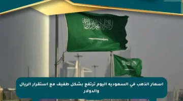 أسعار الذهب في السعودية اليوم ترتفع بشكل طفيف مع استقرار الريال والدولار